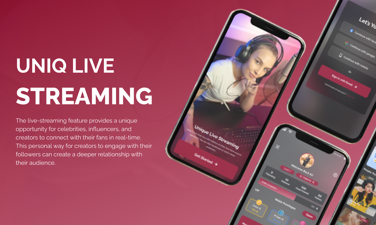 Unique Live Stream
